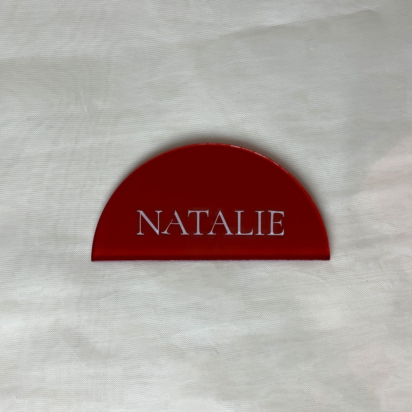 Personalised Acrylic Name Place Cards , Guest name cards, Wedding Favour