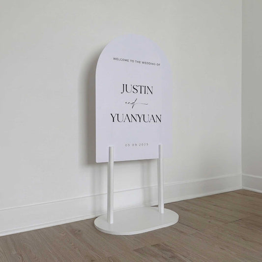 Peg Stand, Wedding sign Stand