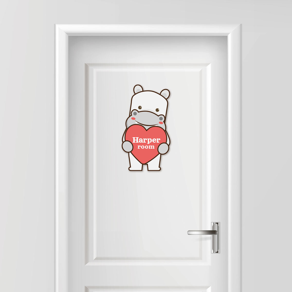 Kids Door Personalised name signs, Cute animal plaque