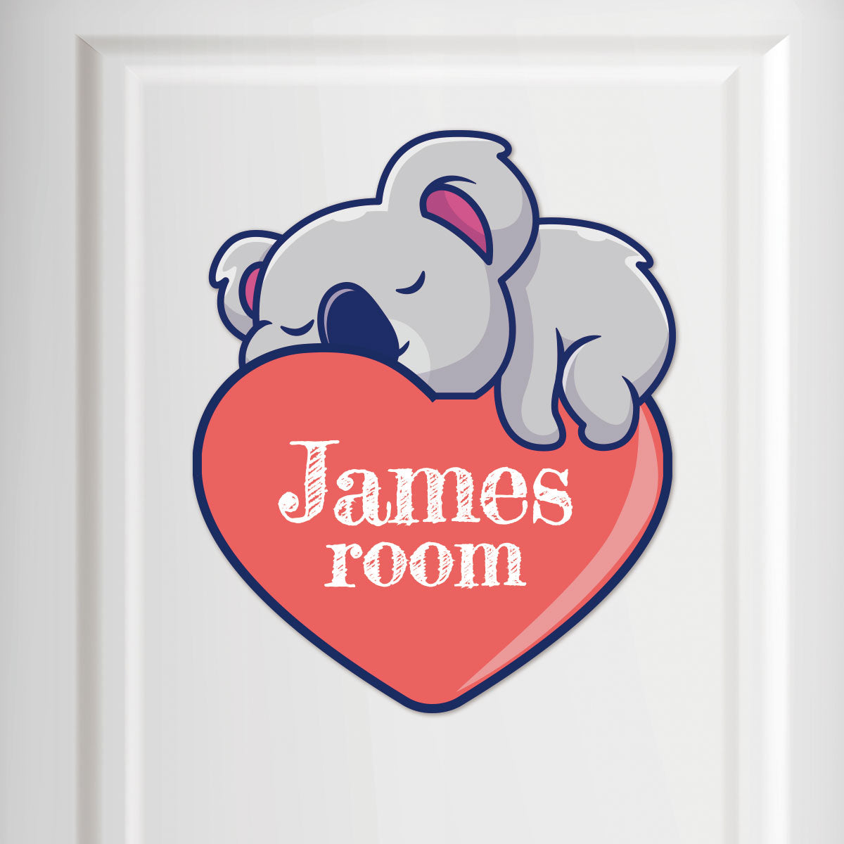 Kids Door Personalised name signs, Cute animal plaque