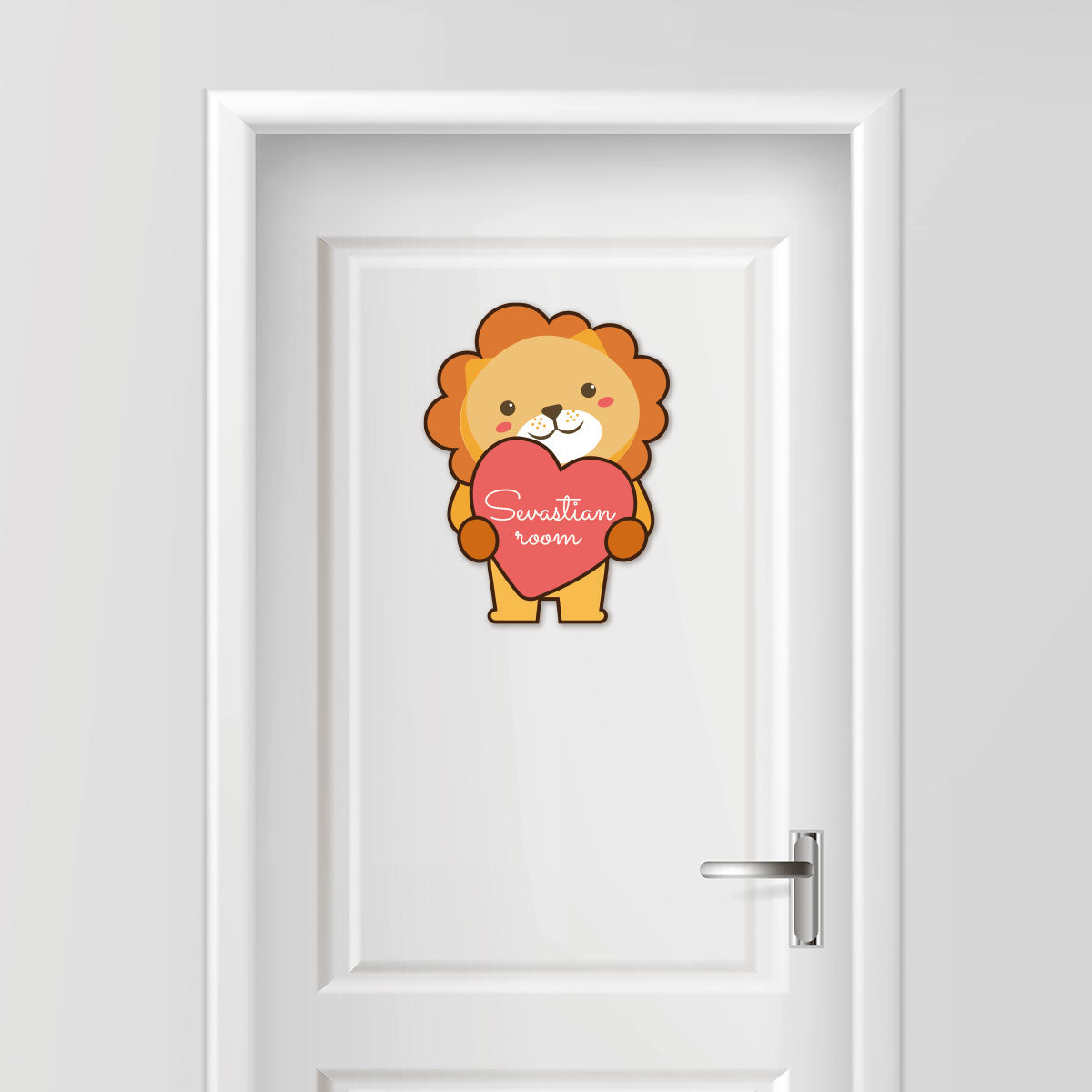 Kids Door Personalised name signs, Cute animal plaque