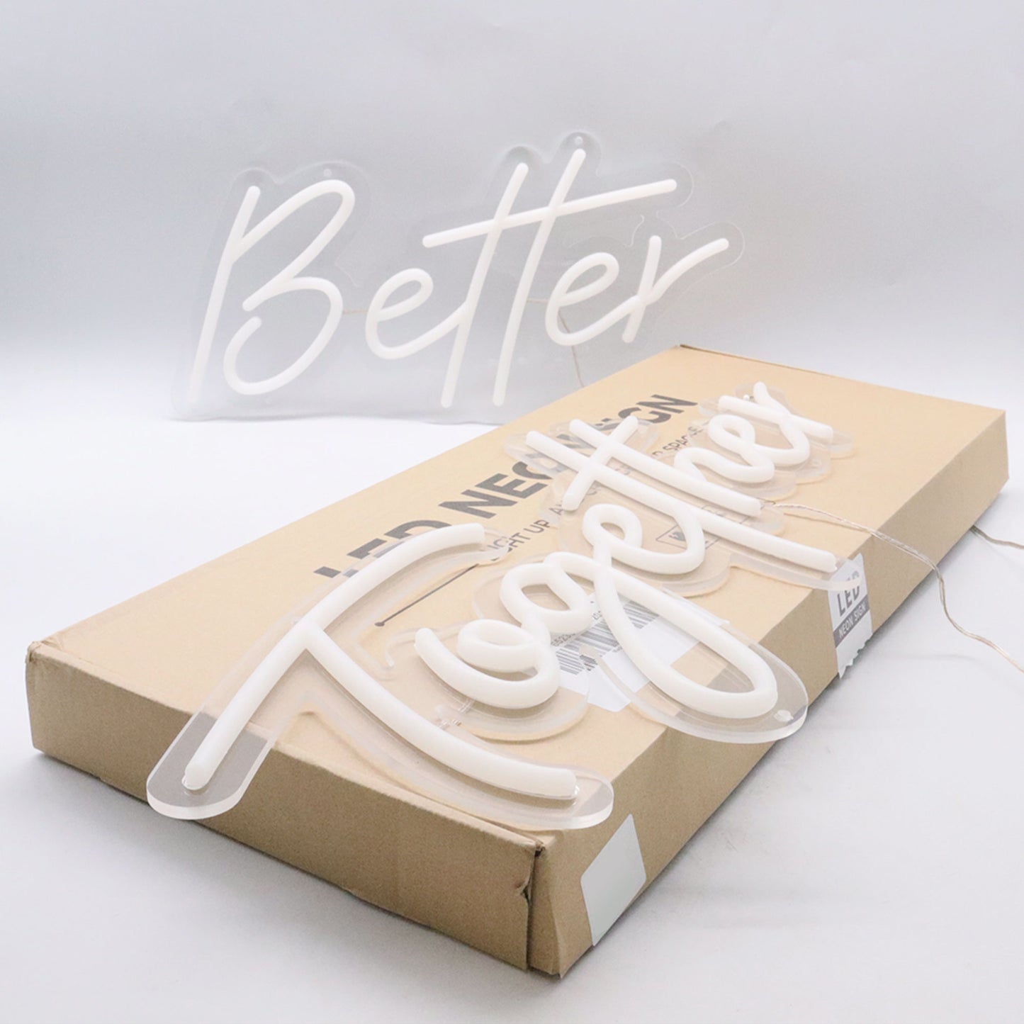 Hire - "Better Together" Neon sign / Pick up