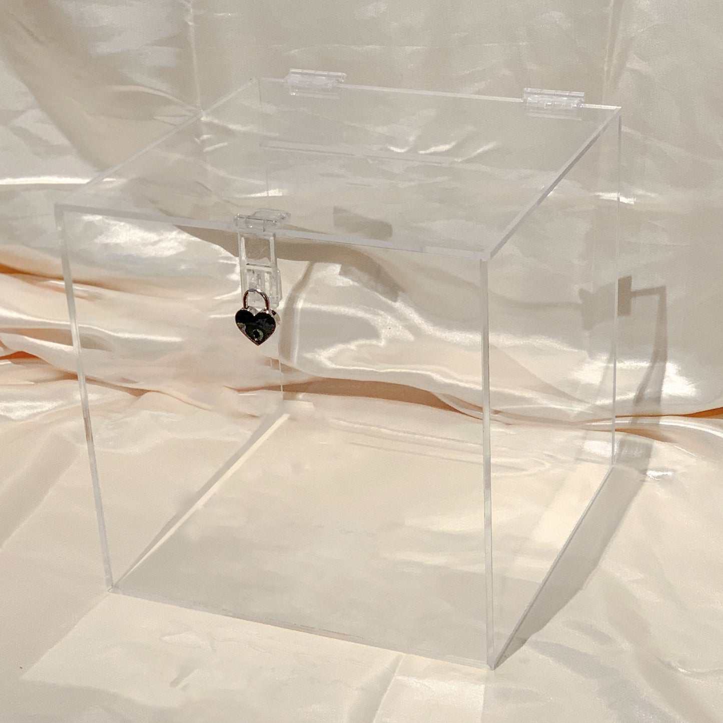 Hire - Wedding Wishing Well, Clear Acrylic Box / Pick up