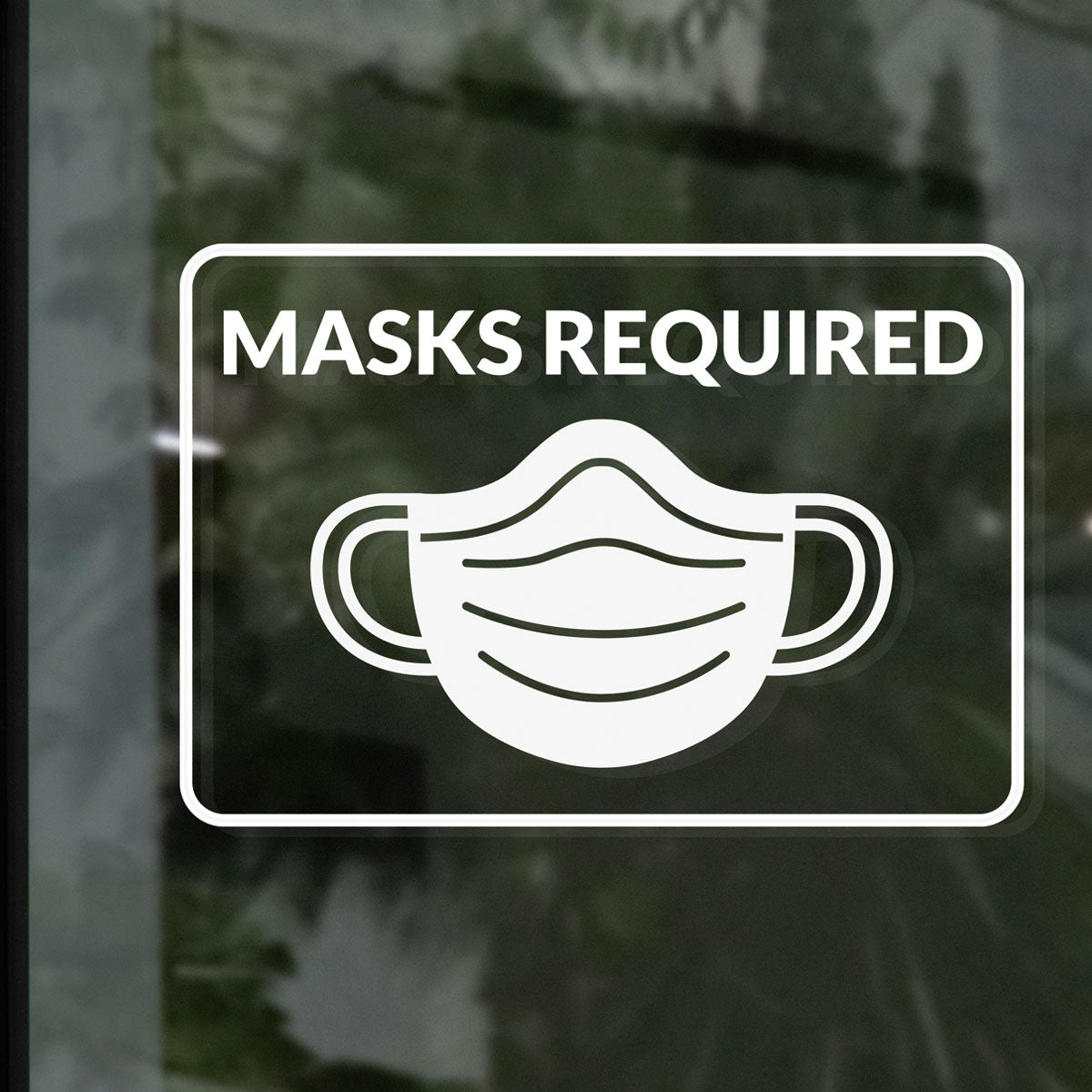 Wear a Mask Sticker