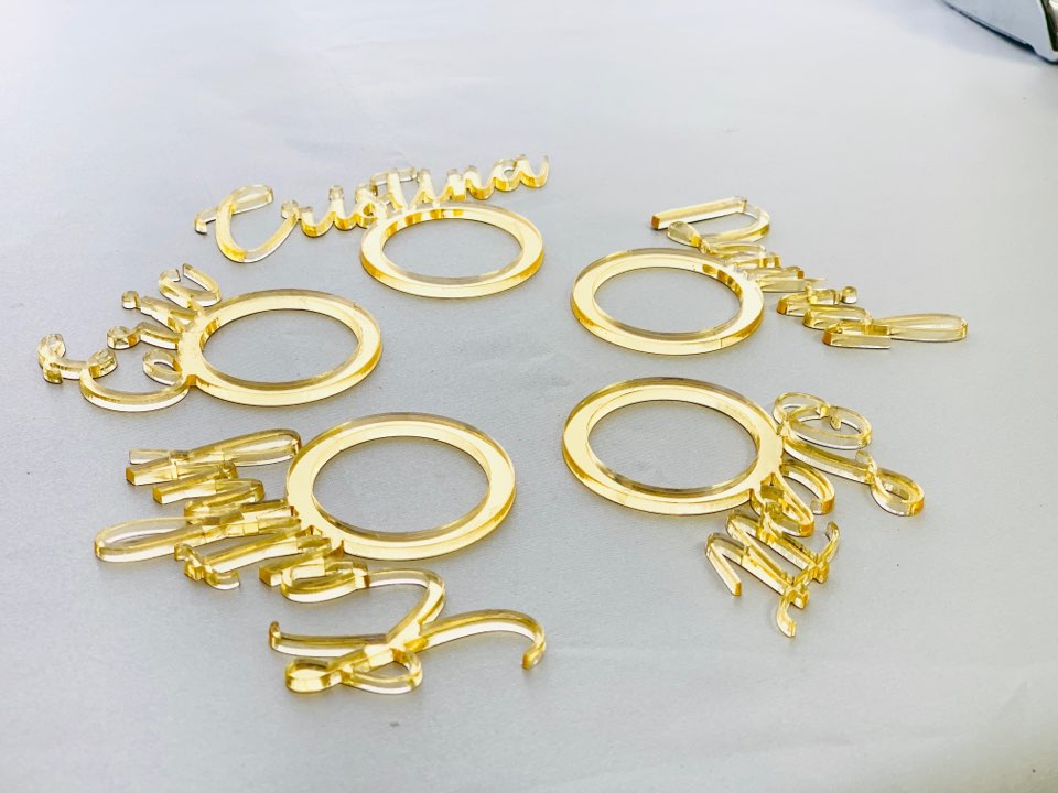 Wedding Table Numbers With Circle stand