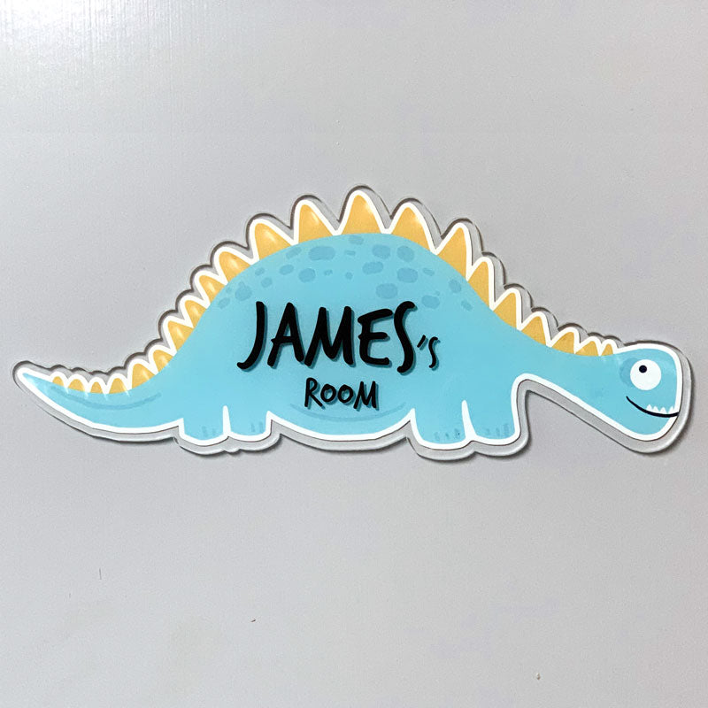 Kids Door Sign Dinosaurs name signs,High quality acrylic signs