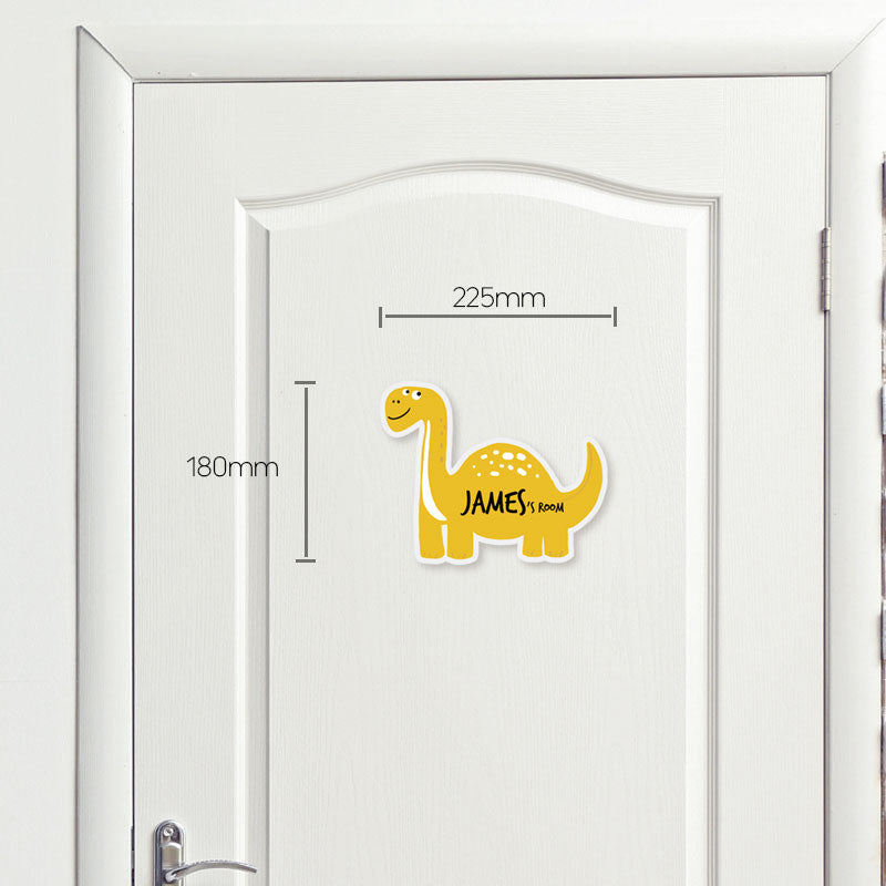 Kids Door Sign Dinosaurs name signs,High quality acrylic signs