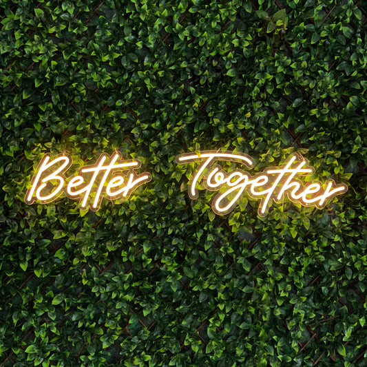 Hire - "Better Together" Neon sign / Pick up