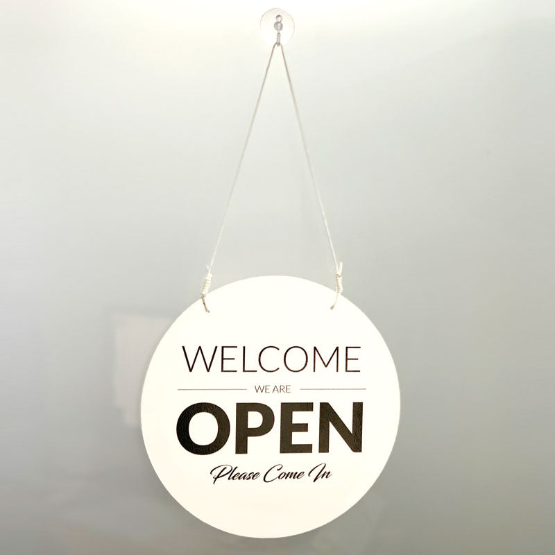 Open Closed Signs, Plastic Shop Window Signs, FREE SHIPPING