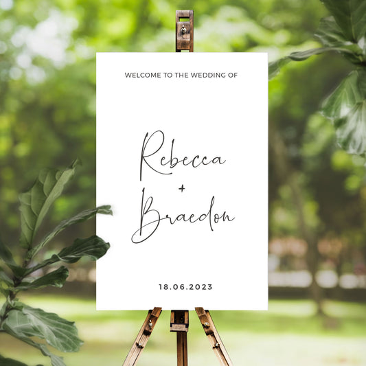 Wedding Welcome Signs, Event welcome Signs