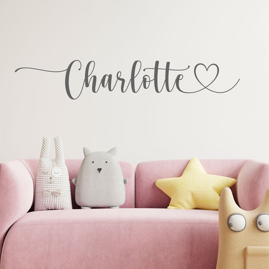 Wall Decal Personalised Name Design