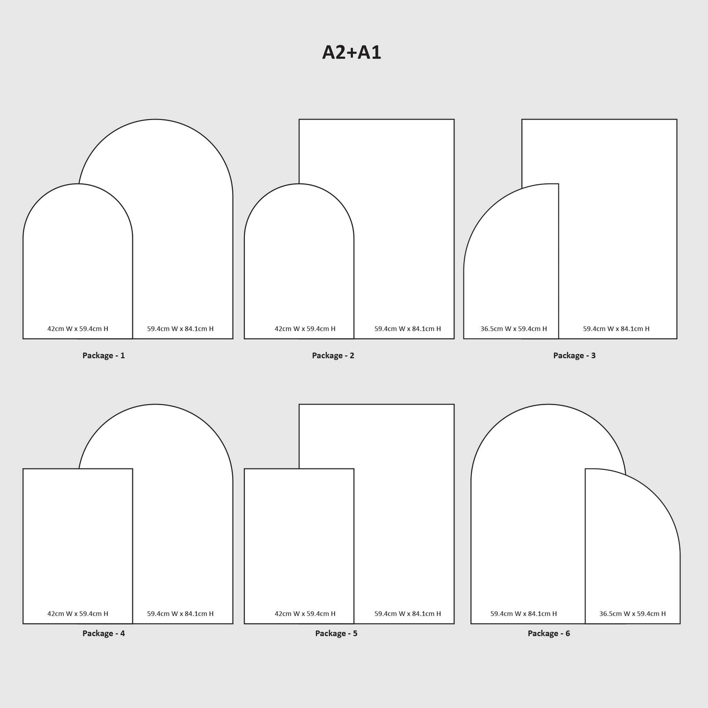 Set of 2(A2+A1) Wedding Signs package: Welcome+Seating chart