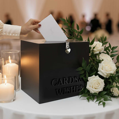 3D (Thank you x) Wedding Wishing Well with padlock