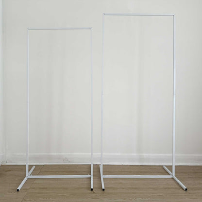 Hire - Black metal frame for hanging wedding signs