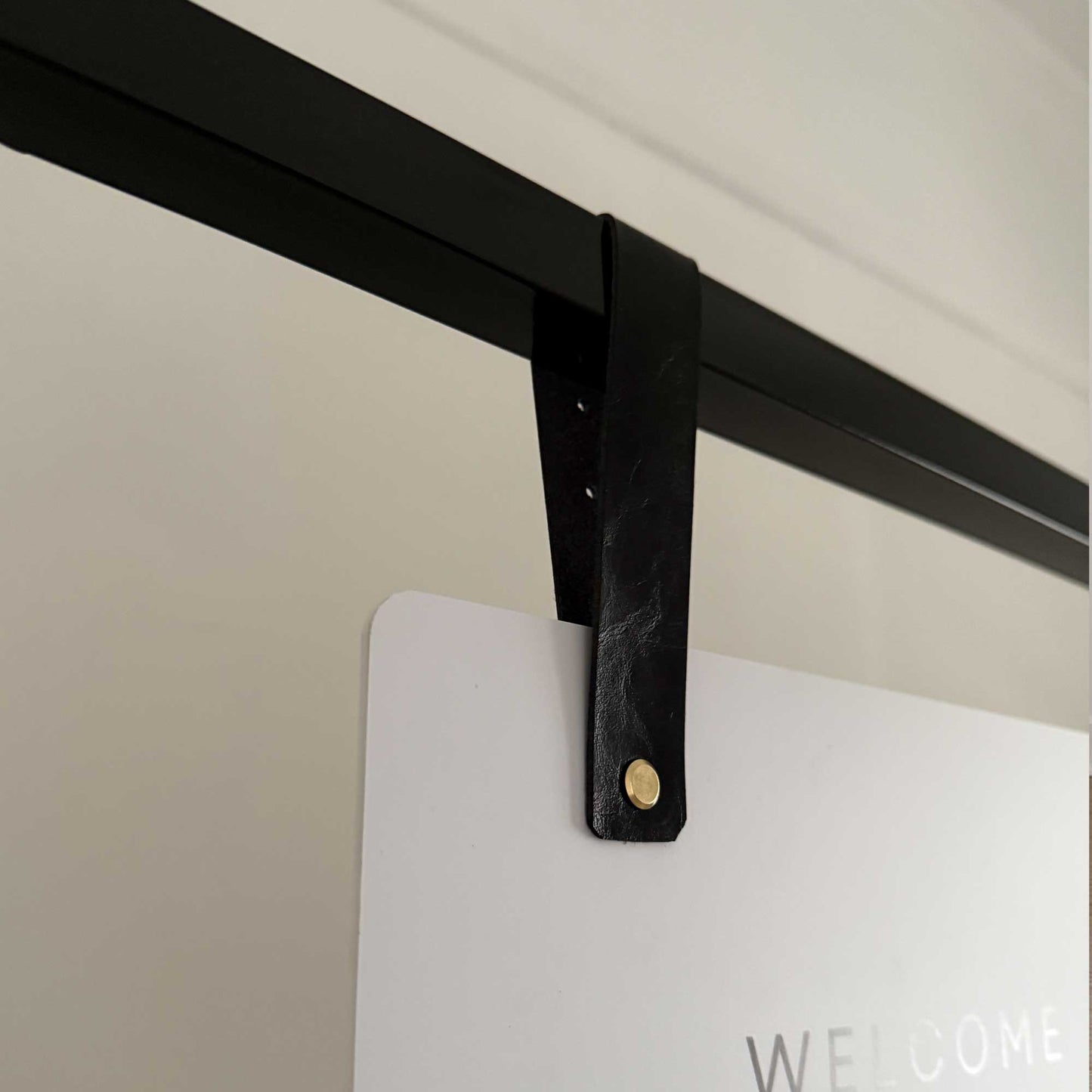 Hire - Black metal frame for hanging wedding signs