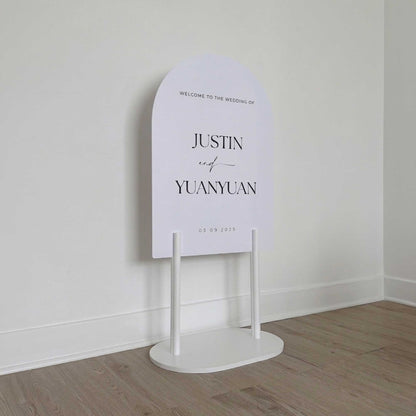 Peg Stands, Wedding sign stands