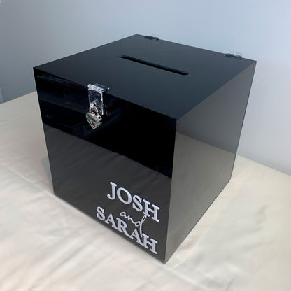 3D (Thank you x) Wedding Wishing Well with padlock