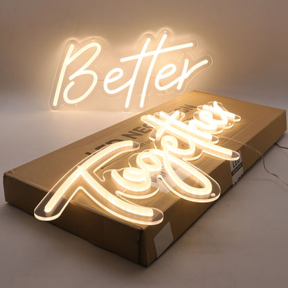 Hire - "Better Together" Neon sign / Pick up