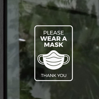 Wear a Mask Sticker