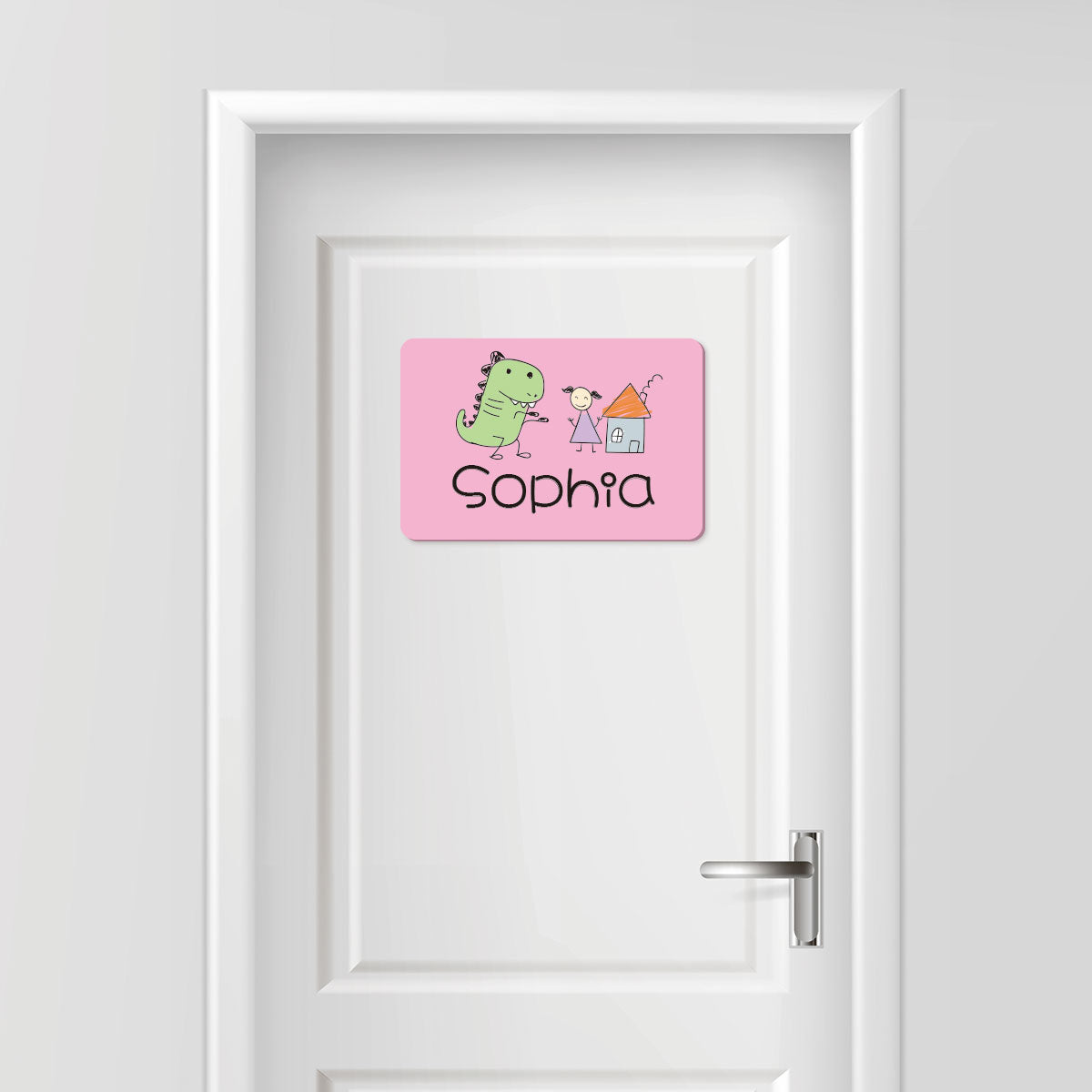 Kids Door Personalised name signs, Door signs with your kids drawing