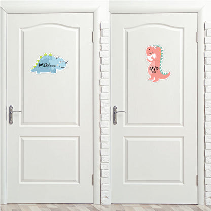 Kids Door Sign Dinosaurs name signs,High quality acrylic signs