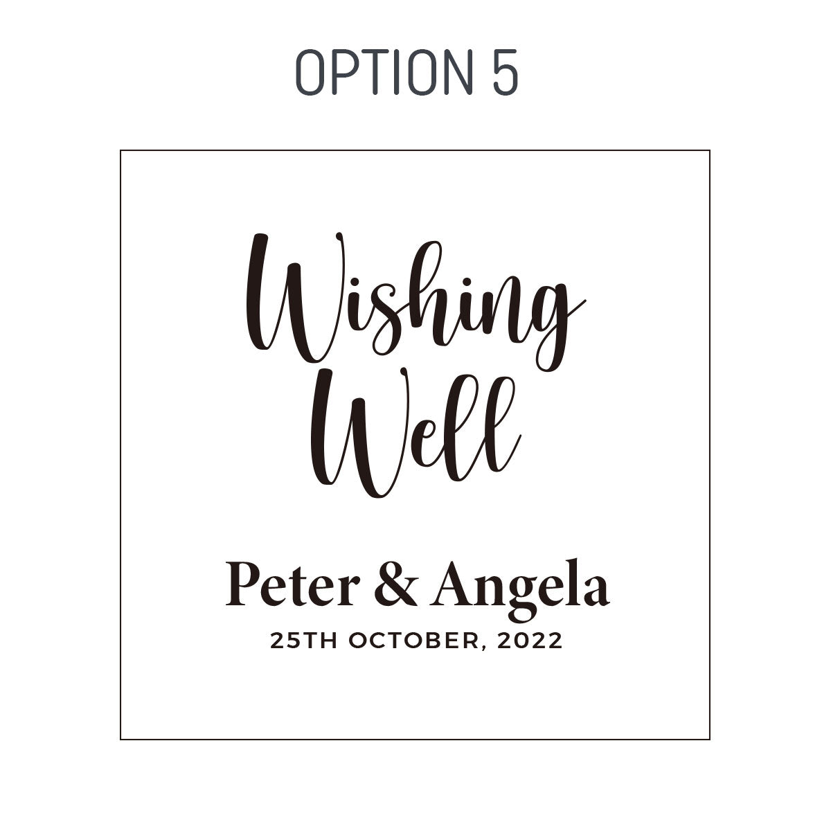 Hire - Wedding Wishing Well, Clear Acrylic Box / Pick up