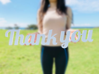 Wedding Thank You Sign, Thank You Card Sign