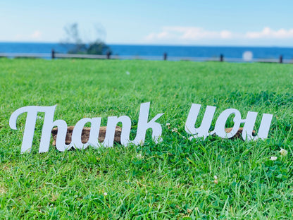 Wedding Thank You Sign, Thank You Card Sign